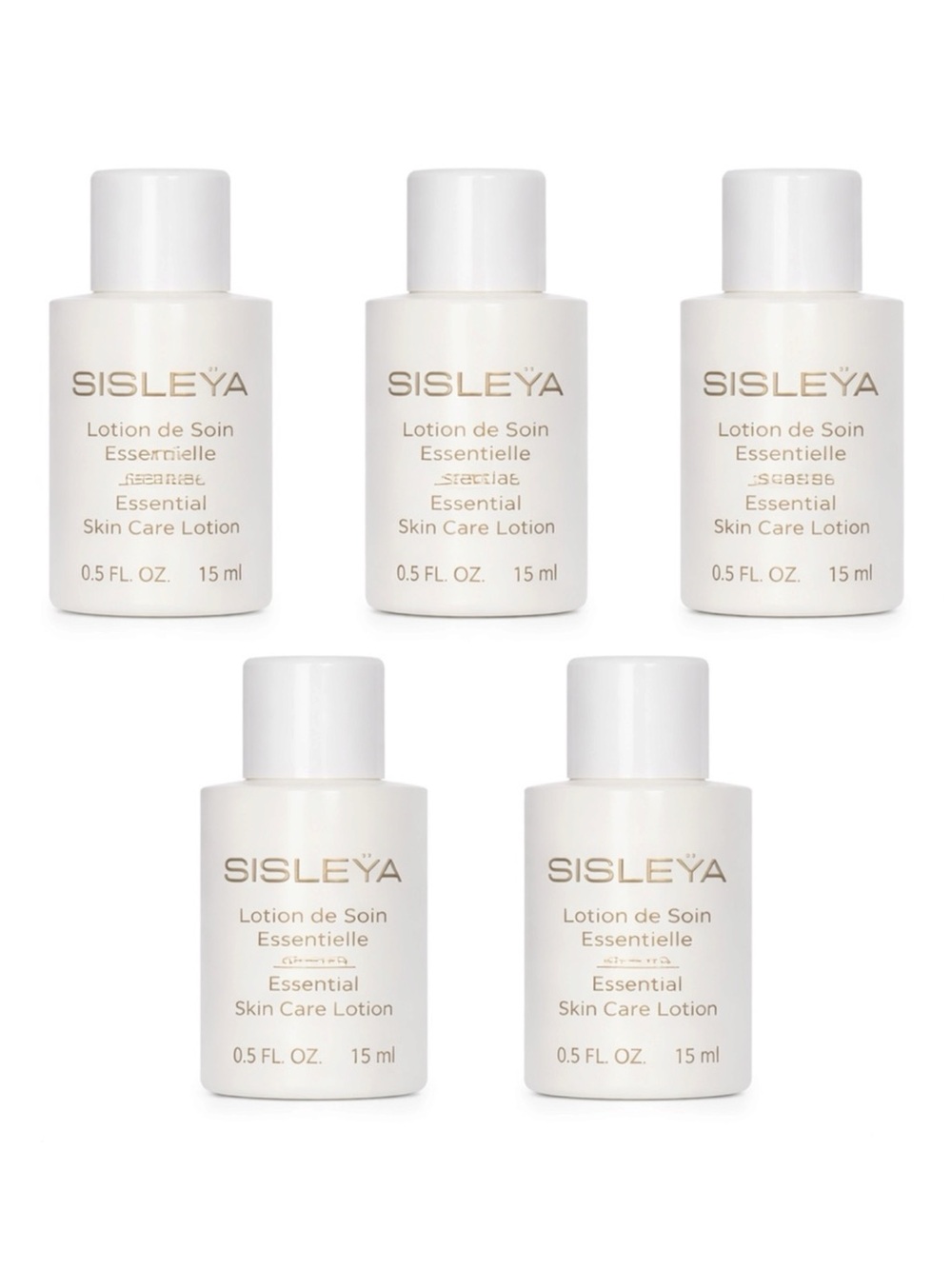 SISLEY ESSENTIAL SKIN CARE LOTION 15ML X5 - BRAND NEW